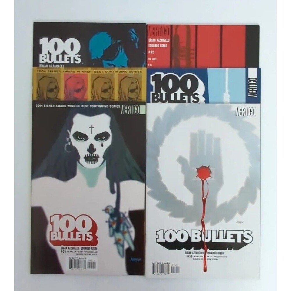 Run Of 6 2004 Vertigo 100 Bullets Comics #51-56 VF/NM